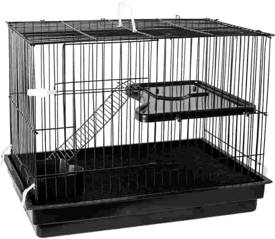 Gaiola Coelho Chinchila Porquinho Da India Com Andar Grande Resistente Jel Plast