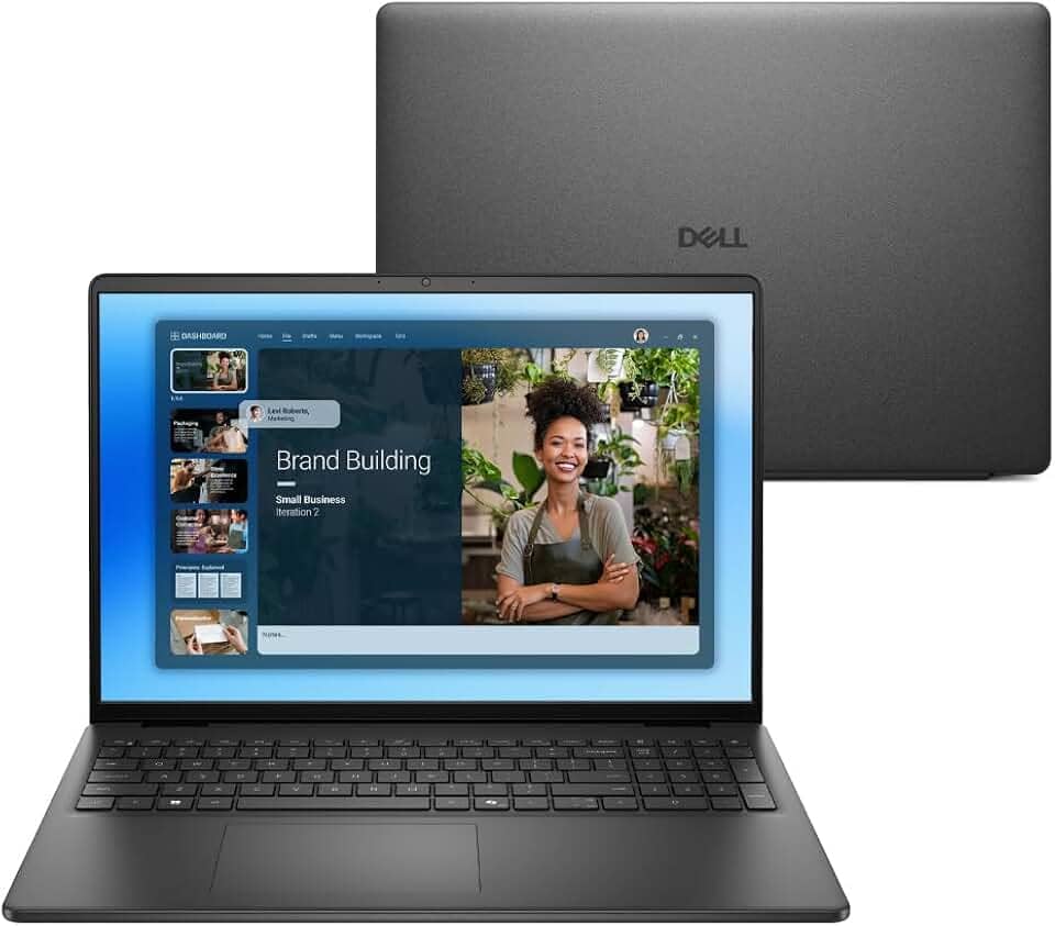 Notebook Dell 16" FHD+ Intel® Core™ 5 120U 16GB 1TB SSD Windows 11 Preto DC16-C5120U-M30