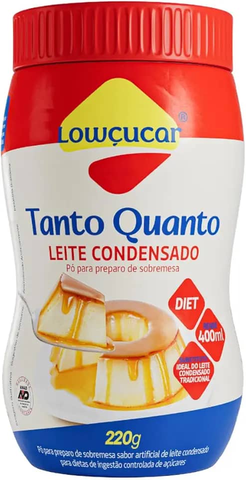 Leite Condensado Lowçucar 220g: Sabor tão irresistível quanto a versão tradicional, mas com menos açúcar para uma opção mais saudável
