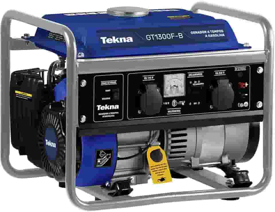 Tekna, Gerador de Energia GT1300 - 1250W 4 Tempos, Bivolt com AVR