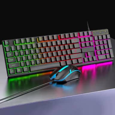 Teclado Mecânico Gamer com Iluminação RGB Personalizável, Switches Premium