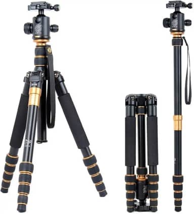 Tripé Monopé 2 em 1 Profissional Hidráulico Alumínio 1,6 metros para Câmeras Fotográficas triprox600 IMAGEMTECH ITWO