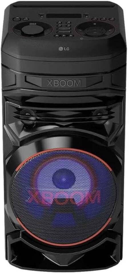 Caixa de Som LG Xboom RNC5 com Bluetooth Função DJ 200W Bivolt Preto RNC5.ABRALLK