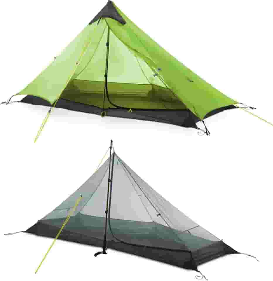 Barraca LANSHAN Ultraleve 3 Estações para 1 ou 2 Pessoas - Camping, Trekking e Montanhismo