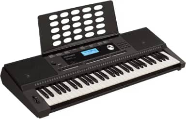 Roland E-X20a Teclado Arranjador. Se você quer ser músico, tocar teclado é o jeito mais amplo de aprender tudo sobre música