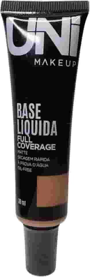 Maquiagem Base Liquida Corretiva Full Coverage Efeito Matte a prova d'agua (C06, 30ML)