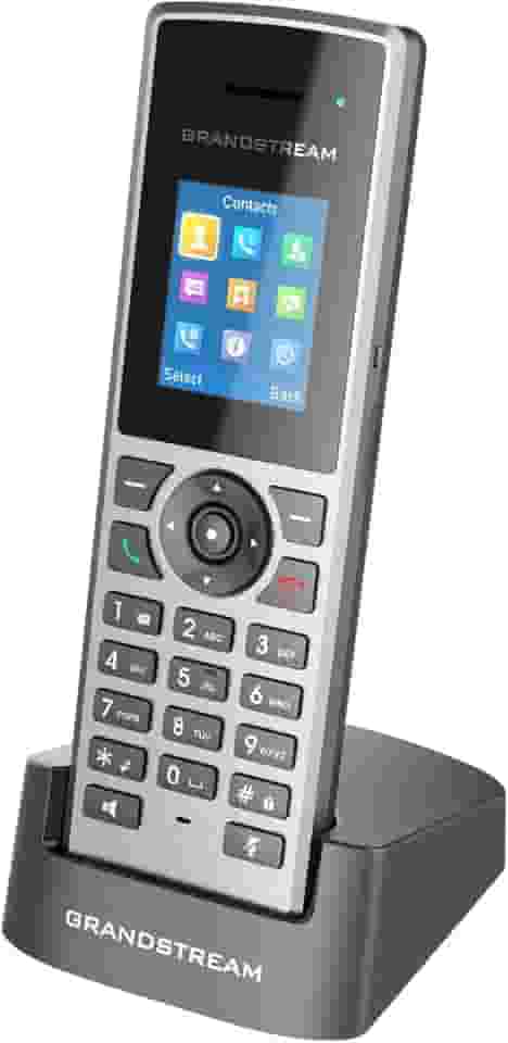 Telefone IP DECT Grandstream Sem Fio 10 Linhas 10 Contas SIP Audio HD - DP722