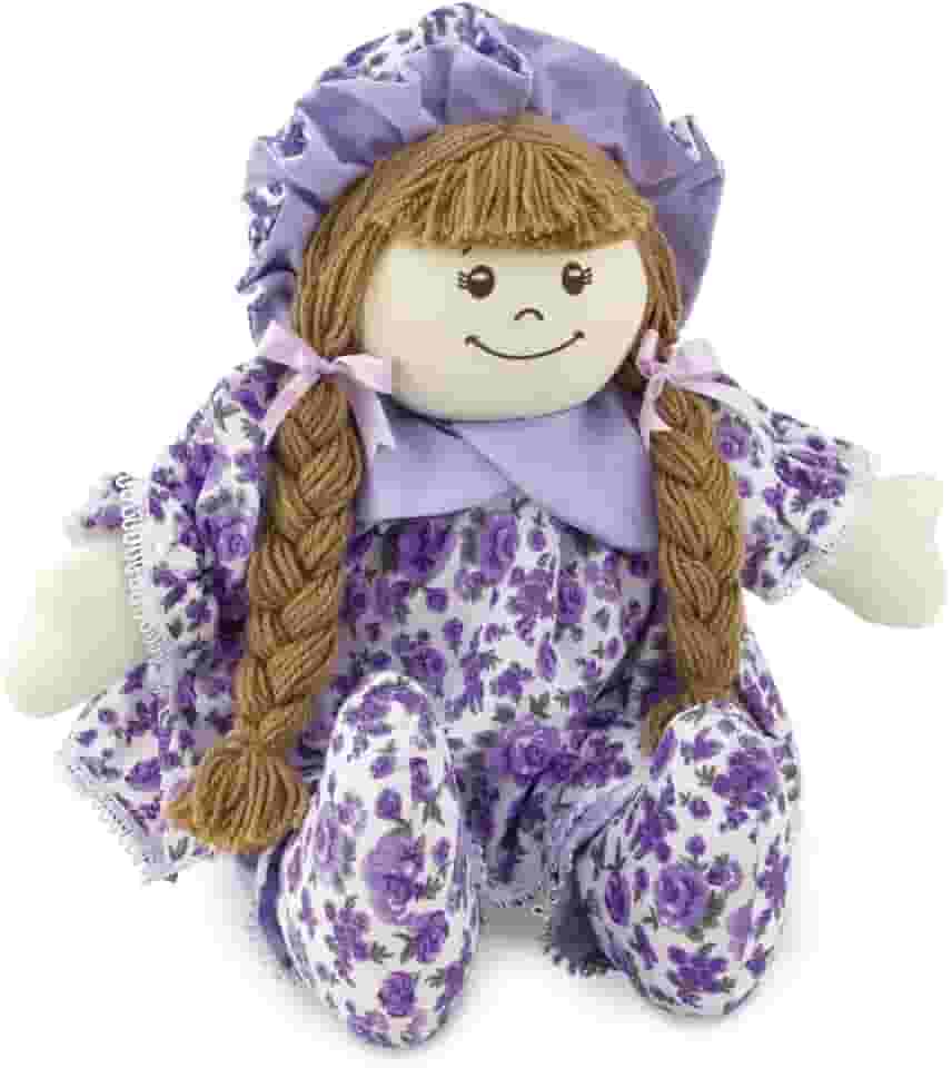 Boneca de Pano Julia 60cm Infantil (Lilás)