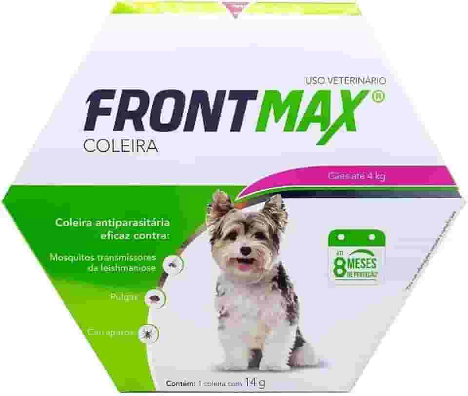 Coleira Antiparasitária Vetoquinol Frontmax para Cães até 4 Kg 14g