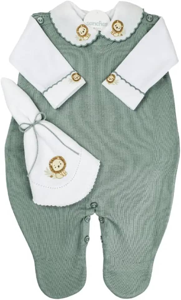 Kit Conjunto Saida Maternidade Menino Confortável E Fofa