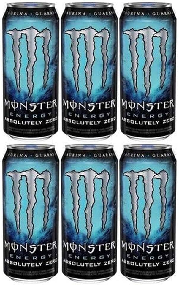 Pack de Monster Absolutely Zero LT 473ml - Unidade 6 unidades