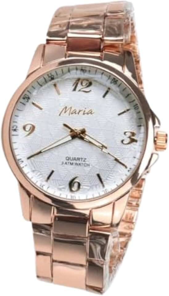 Relógio Feminino Analógico Casual Rose Original Classico Elegante Social Medio - Presente Romantico com Caixa de Apresentação Exclusiva