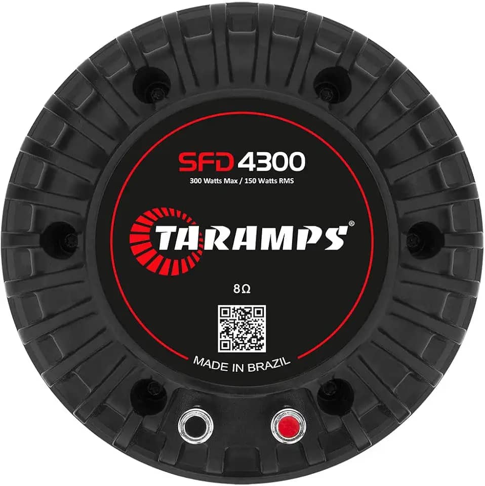 Driver Fenólico SFD 4300 150 W RMS 8 ohms Taramps Som Automotivo