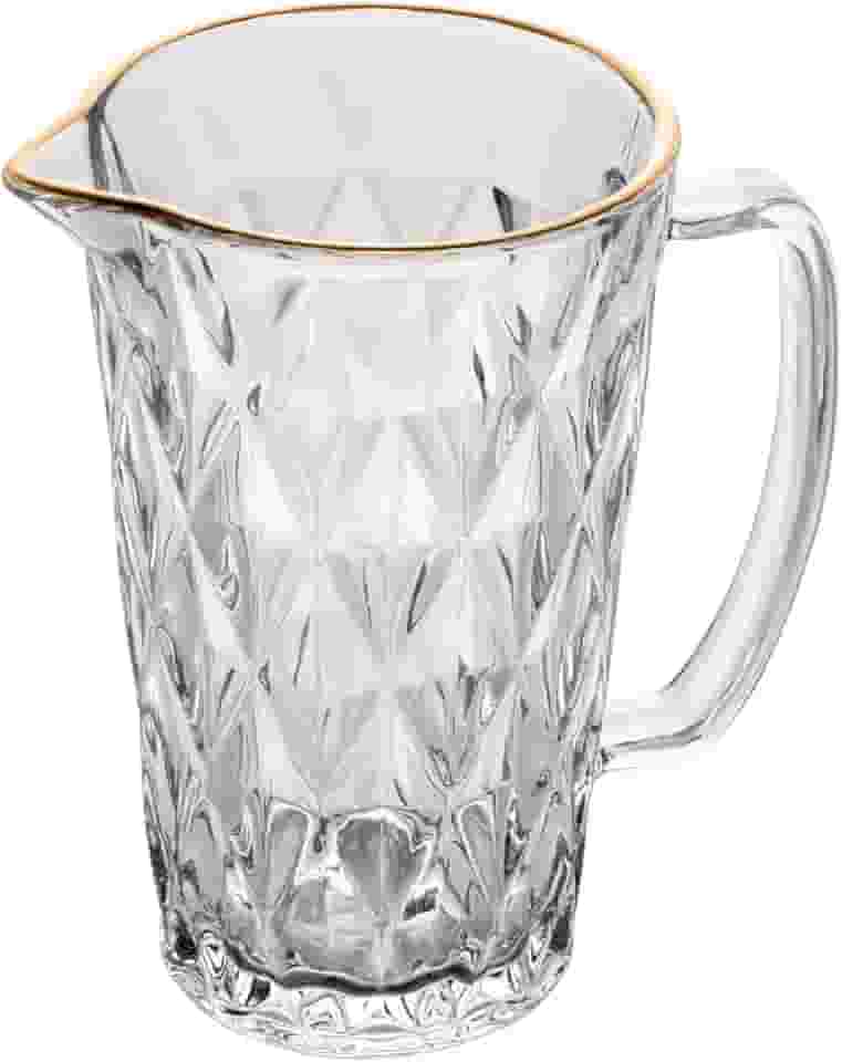 LYOR - Jarra de Vidro com fio de Ouro Diamond 1,14L