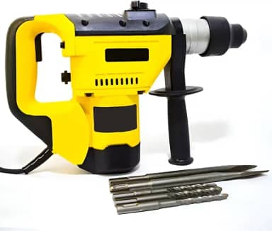 Martelete Perfurador Rompedor Furadeira 1550W 5J 7kg Profissional Com Maleta 110v