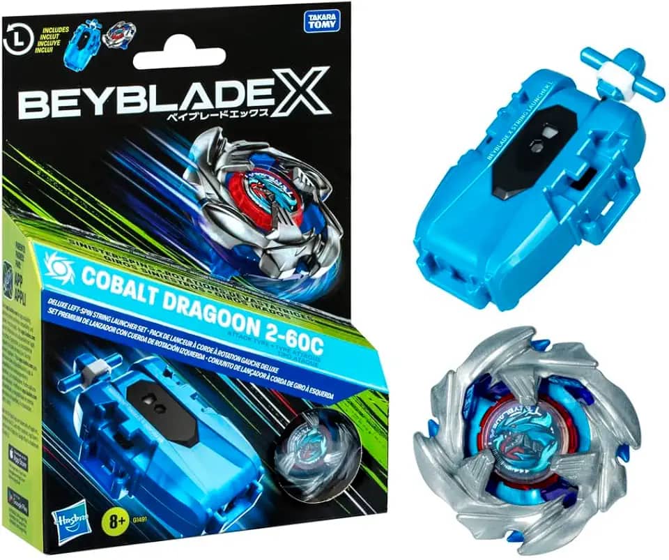 JOGO PIAO BEY BLADE BBX COBALT DRAGOON