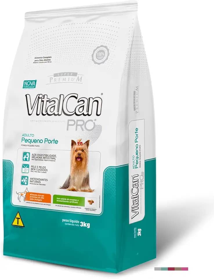 Ração para Cães Adultos de Pequeno Porte - VitalCan - Super Premium (3Kg)