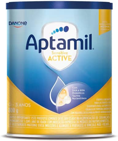 Aptamil Fórmula Infantil Sensitive Active Danone Nutricia 800G