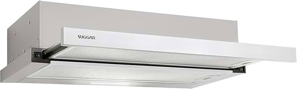 SUGGAR DEPURADOR DE AR SLIM DE EMBUTIR 80CM FRONTAL INOX 220V DE82IX