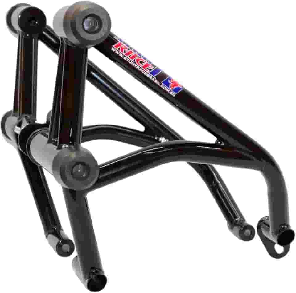 Protetor de Motor com Slider Stunt Race Fan 160, Titan 160, Start 160 | Compatível com modelos a partir de 2016 | Aço Reforçado, Antiqueda, Design Esportivo - Kit Completo