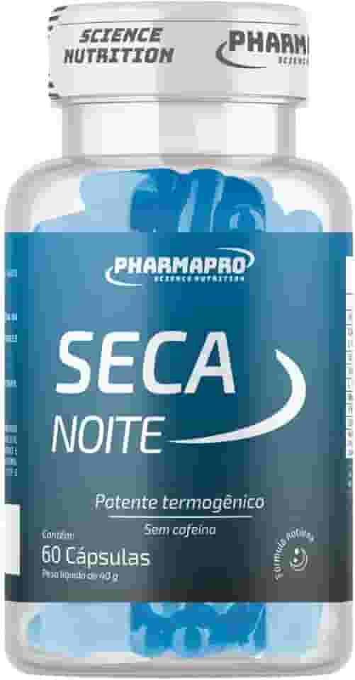 Termogenico sem Cafeina Seca Noite - Termogênico em Capsulas com Triptofano, Coenzima Q10 e Carnitina - 60 Cápsulas
