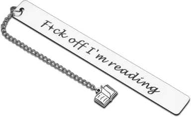 Marcadores de livros engraçados para quem ama livros, ele e ela, artigos de romance sombrio para ler mulheres e meninas, marcadores de livro obscuros para mulheres, homens e amigos, meias para o dia