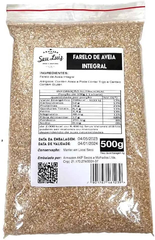 Farelo de Aveia 500g