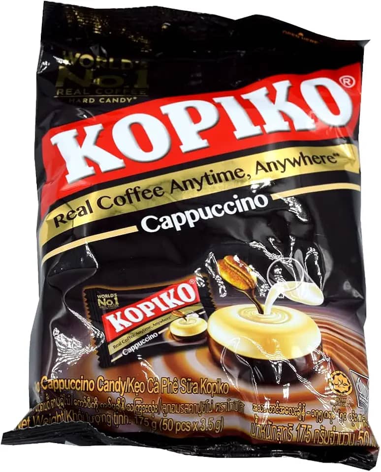 Bala Kopiko Sabor Cappuccino 120g Melhor Bala Café Do Mundo Doramas