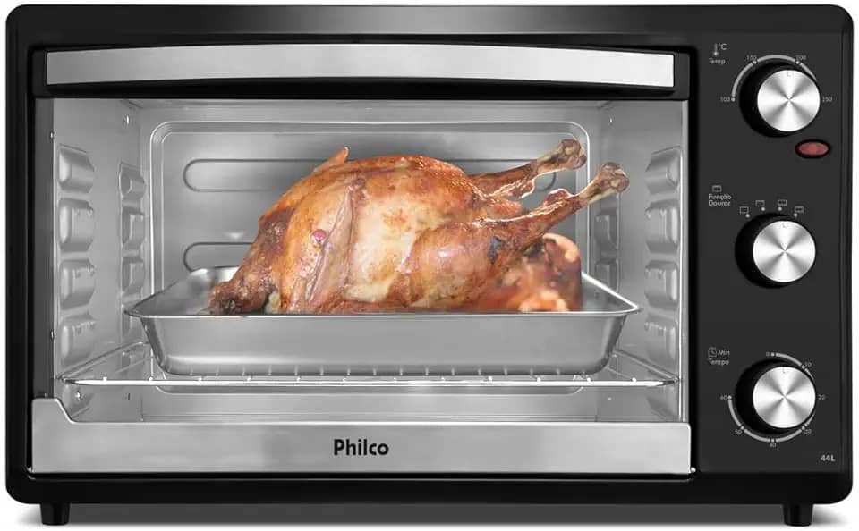Forno Elétrico Philco PFE44P Dupla Resistência 44L 220V