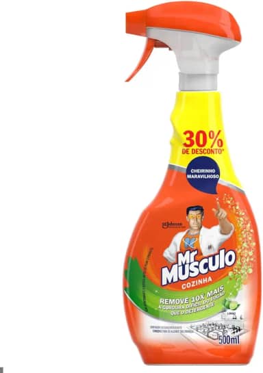 Mr. Músculo Cozinha Limpador Desengordurante Aparelho Limão 500ml