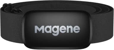 Monitor de frequência cardíaca Magene H64, sensor de frequência cardíaca, cinta peitoral, protocolo ANT+/Bluetooth, compatível com aplicativos iOS/Android (novo H64)