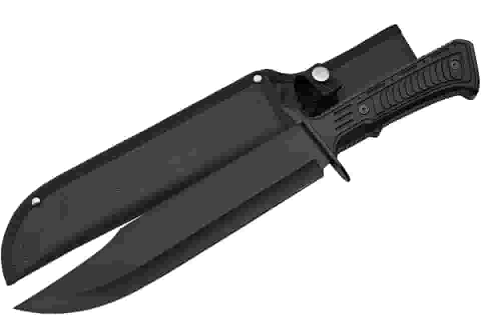 Faca Bowie SZCO SUPPLIES, sobrevivência ao ar livre, 38 cm