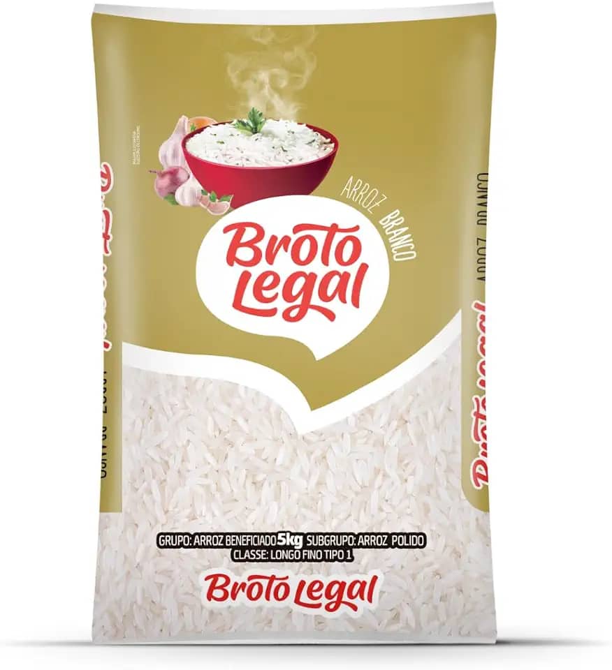 Arroz Branco Broto Legal 5kg