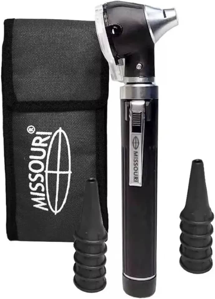 KIT LEDOtoscopio-De-LED Cor Preto Com Estojo