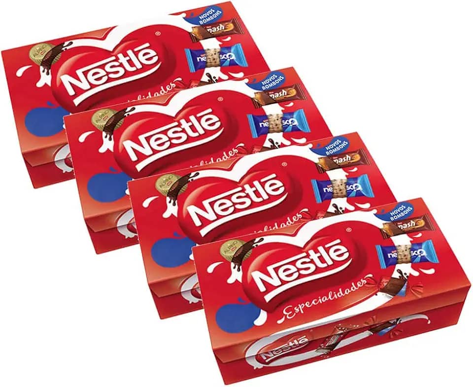 Kit 4 Caixas Bombons Sortidos Especialidades 251g - Nestlé
