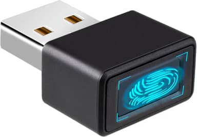 JIAN BOLAND Leitor de impressão digital USB para Windows10/11, Windows Hello Instalação automática de driver Plug-and-Play - Operação sem senha do Windows