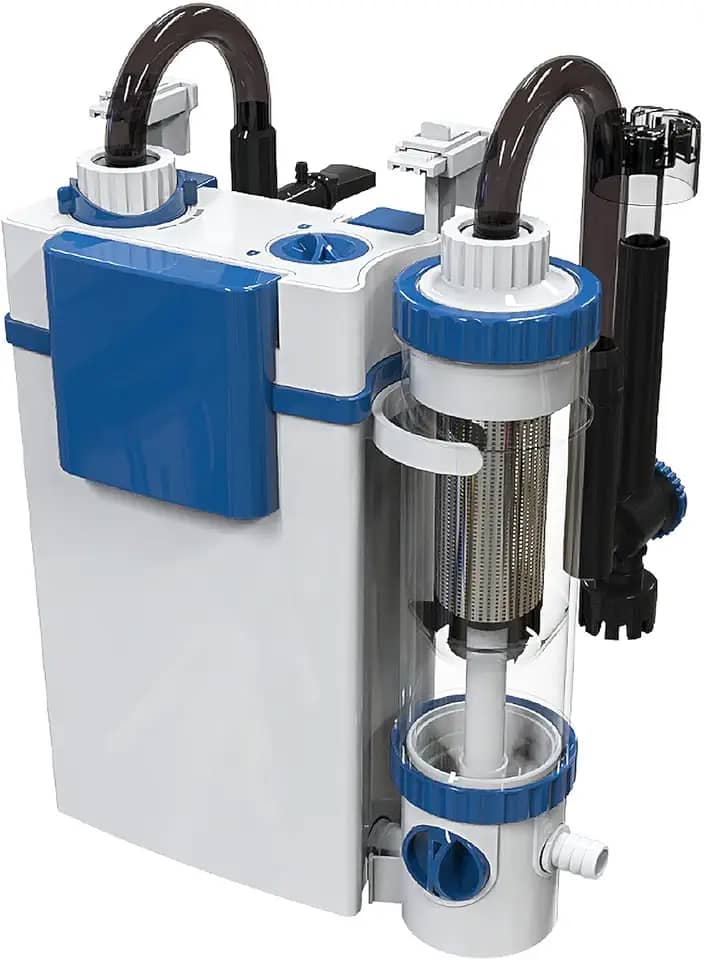 Filtro Externo Hang On para Aquário, Filtro Silencioso para Aquários de 5 a 30 Galões Filtro de Cartucho para Aquários Pequenos, Fluxo Ajustável,220V