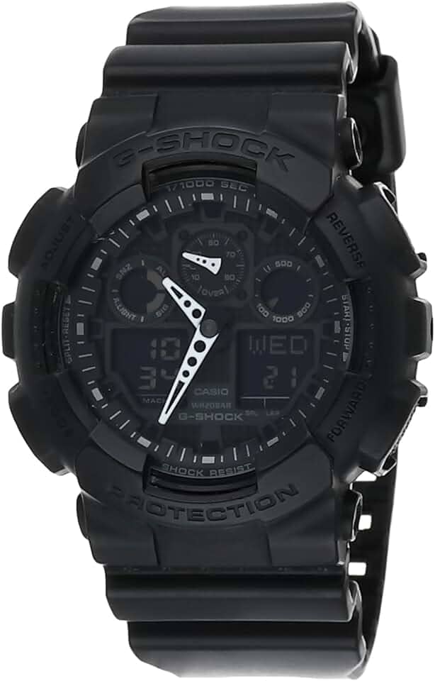 Relógio de Pulso Masculino Casio G-Shock Anadigi Prova D´Agua 200 metros GA1001A1DR.
