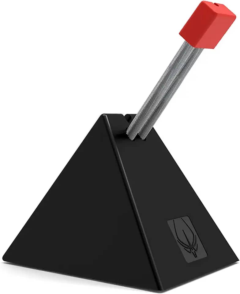 Hotline Games Mouse Bungee Mouse Cord Clip Cord Management System Fixer Holder para Esports FPS Game (3.0 Preto)