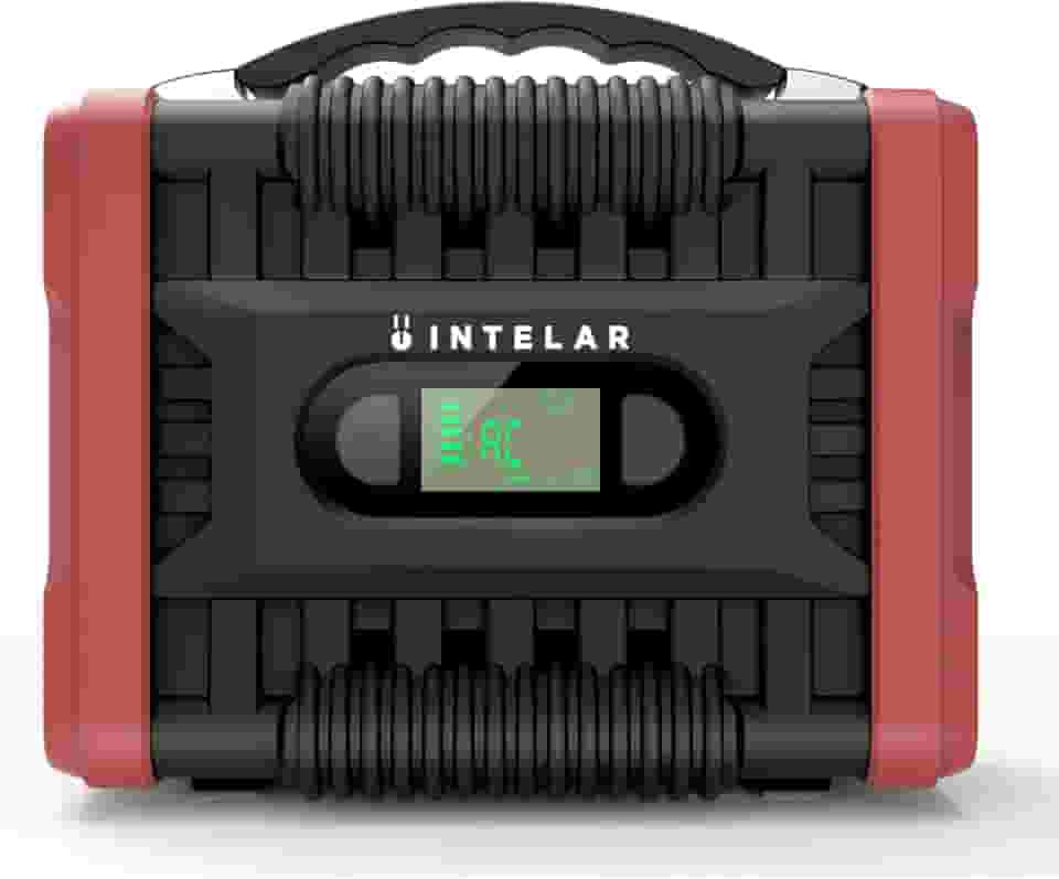 Gerador de Energia Solar Portatil, Bateria 200Wh, 220V, Pico de 320W,Estação de Energia para Camping, Falta de Energia