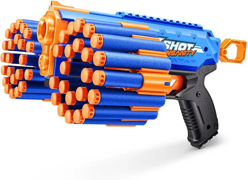 Lançador com 36 dardos - XShot Insanity - Maniac Pistol - Candide