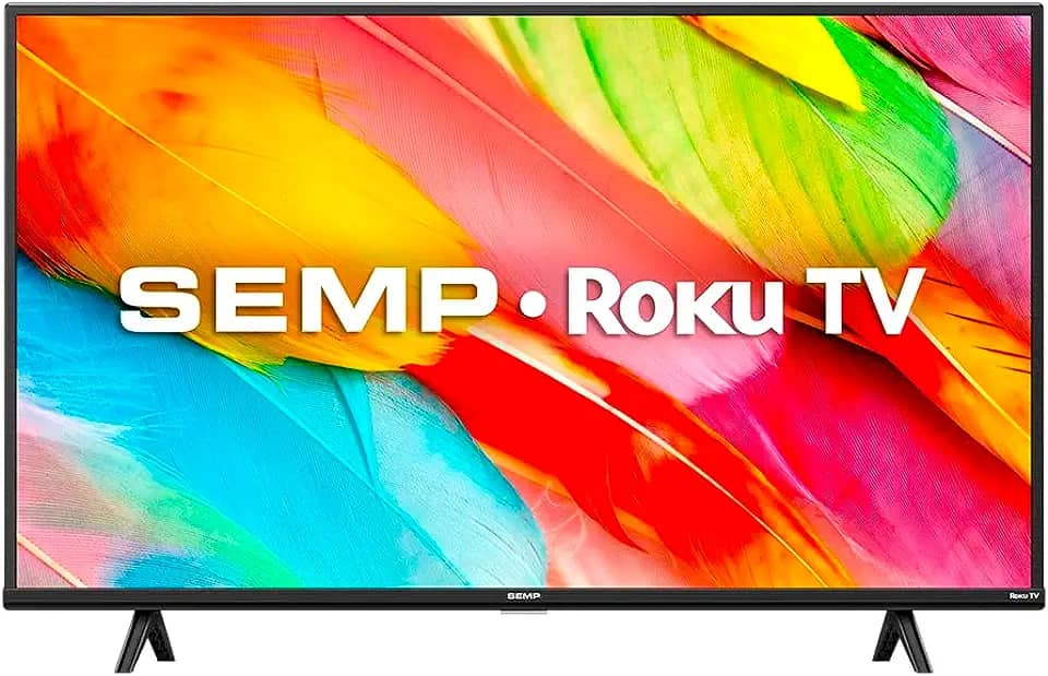 TCL ROKU TV LED 32” SEMP R6500 HD Wifi dual band, 3 HDMI, 1 USB, com controle por aplicativo, compatível com Google Assistant, Alexa e Apple homekit