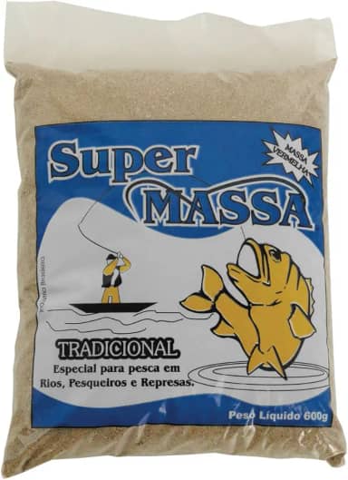 Kit 2 Massa De Pesca Isca Em Pó Sabor Tradicional 500g