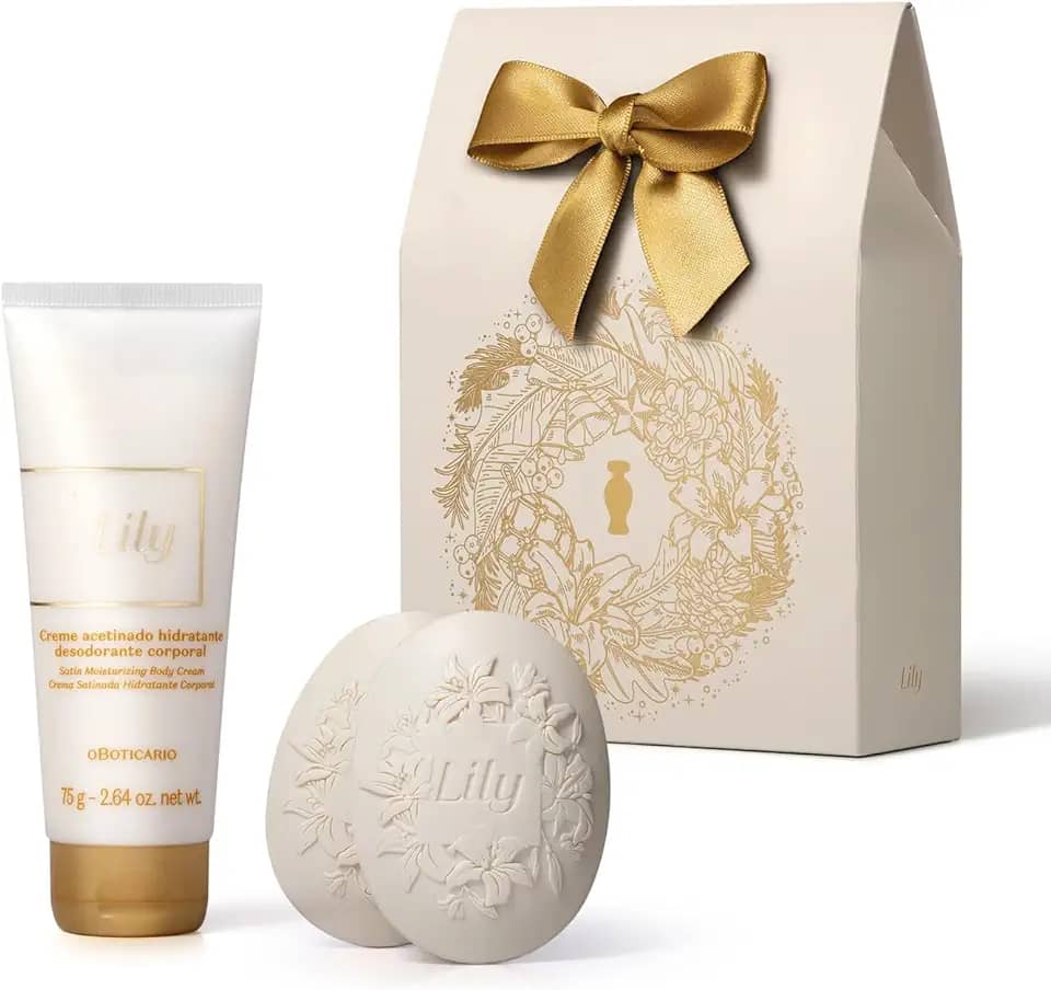 Kit Presente Natal Lily Cuidados (2 Itens)