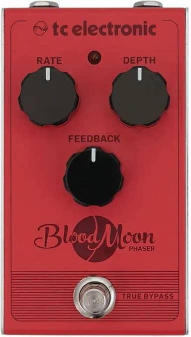 TC Electronic BLOOD MOON PHASER Pedal para guitarra/baixo