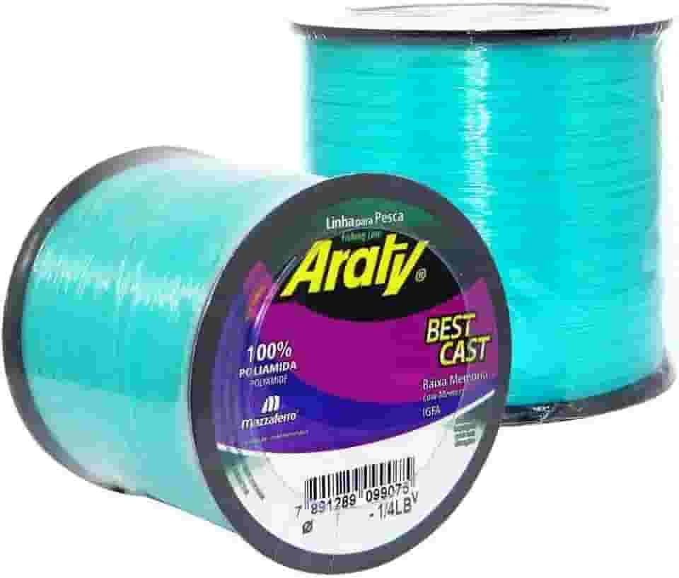Linha de Monofilamento Araty Best Cast - Vários Tamanhos e Espessuras