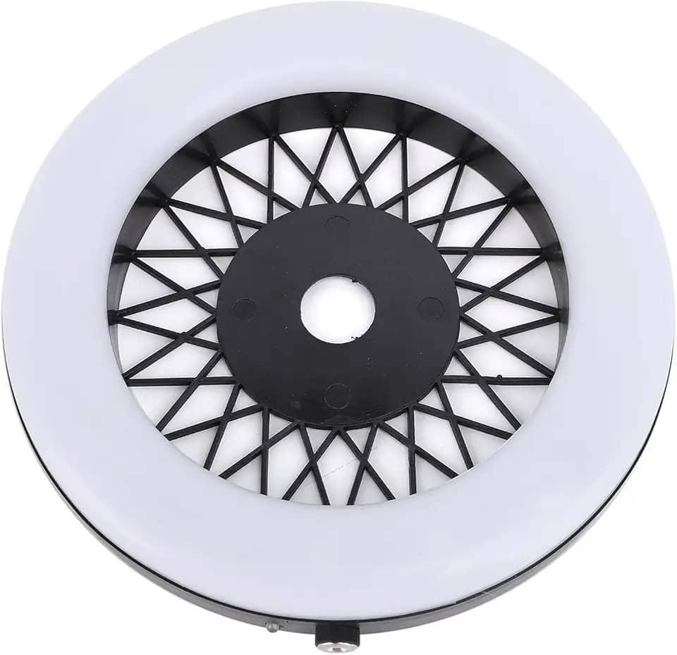 TOPINCN Anel de Luz LED para narguilé, RGB 16 Cores Iluminação Painel Redondo de Lâmpada de narguilé Com Controle Remoto para Decoração de Bar de Festa Em Casa, Luz Decorativa LED