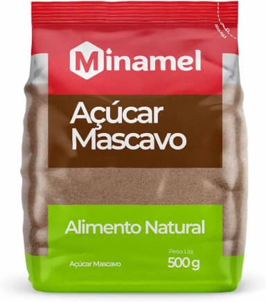 Minamel Açúcar Mascavo Pacote 500G