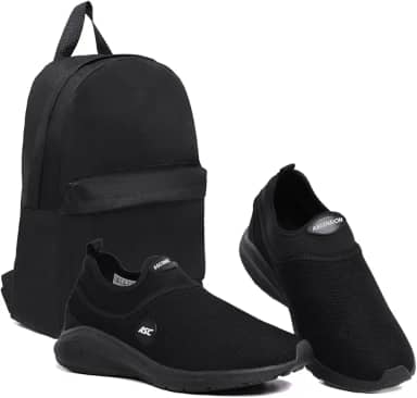 Tênis Ortopédico Unissex Tipo Meia Ascension + Mochila Basica | Calce Fácil, Leve, Confortável – Ideal para Caminhada, Academia e Uso Diário