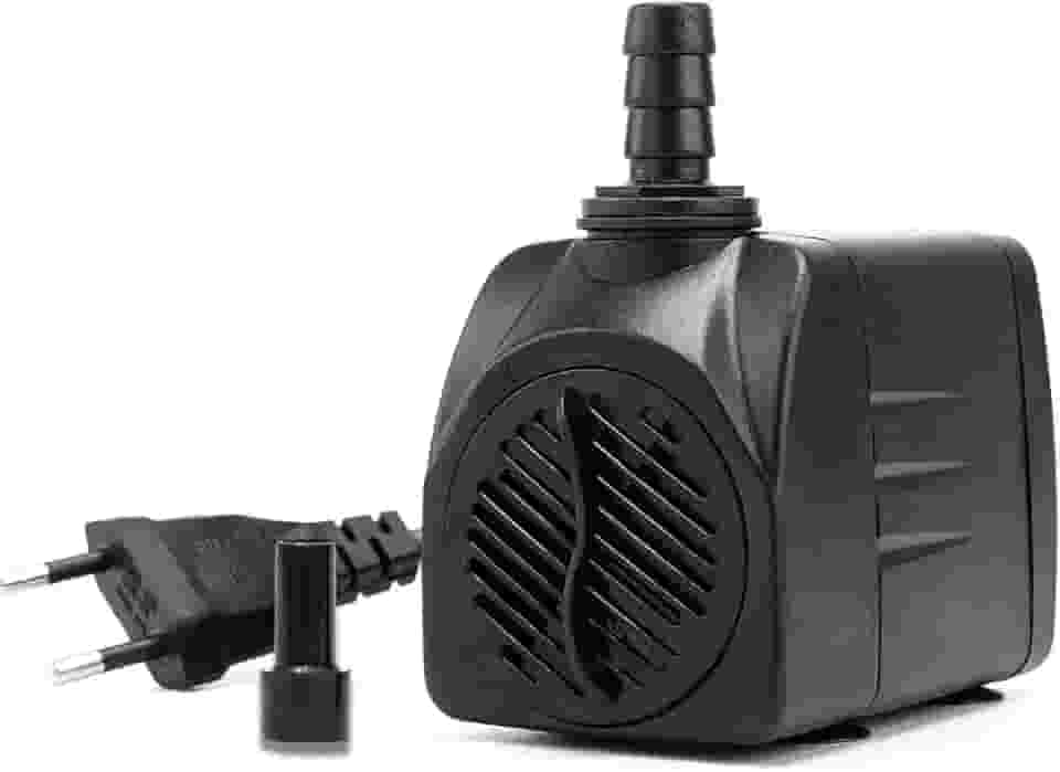 Bomba Submersa PL-203 para Aquários, Fontes e Lagos - 1000 L/H, Silenciosa, Compacta e Econômica, Elevação de Até 1,5m (110V)